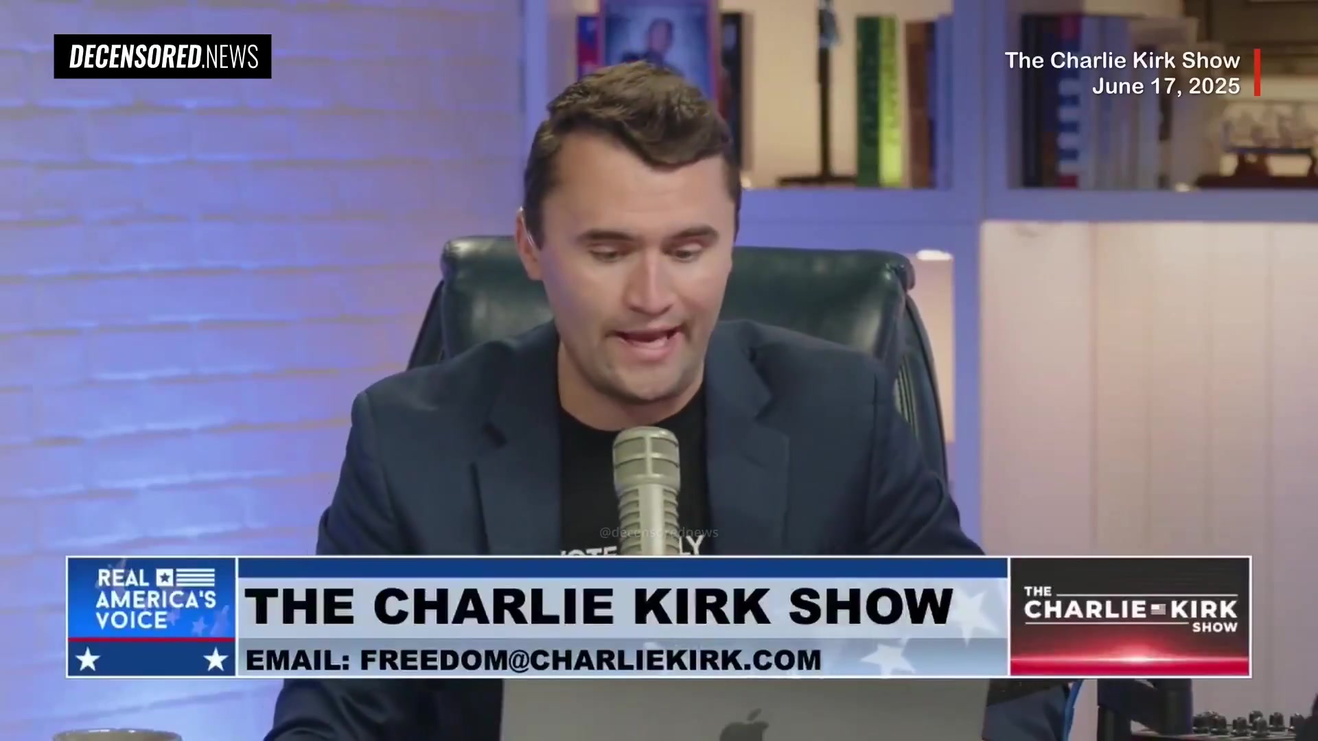 Charlie Kirk was against War with Iran