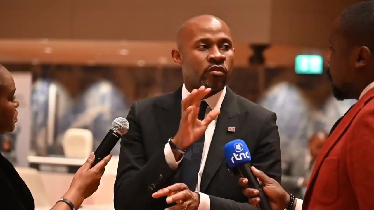 Patrick Muyaya à Genève où il a participé ce lundi 08 septembre, au sad event sur 30 ans de conflits armés en RDC