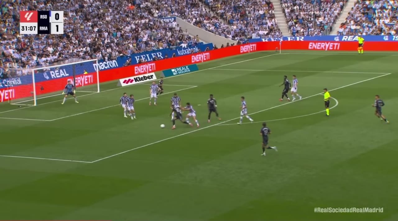 REAL SOCIEDAD 1 - 2 REAL MADRID | HIGHLIGHTS LALIGA EA SPORTS