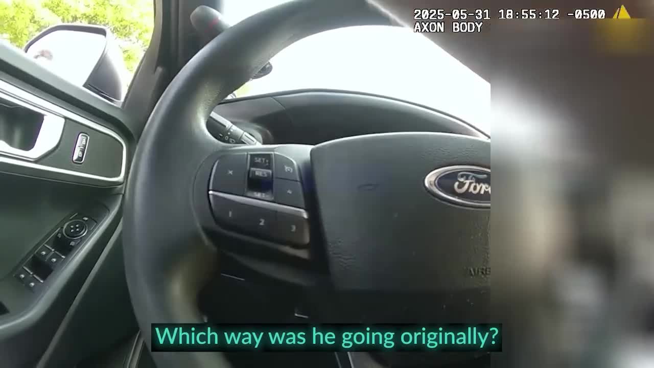 Drunk driver begs bikers not to call cops