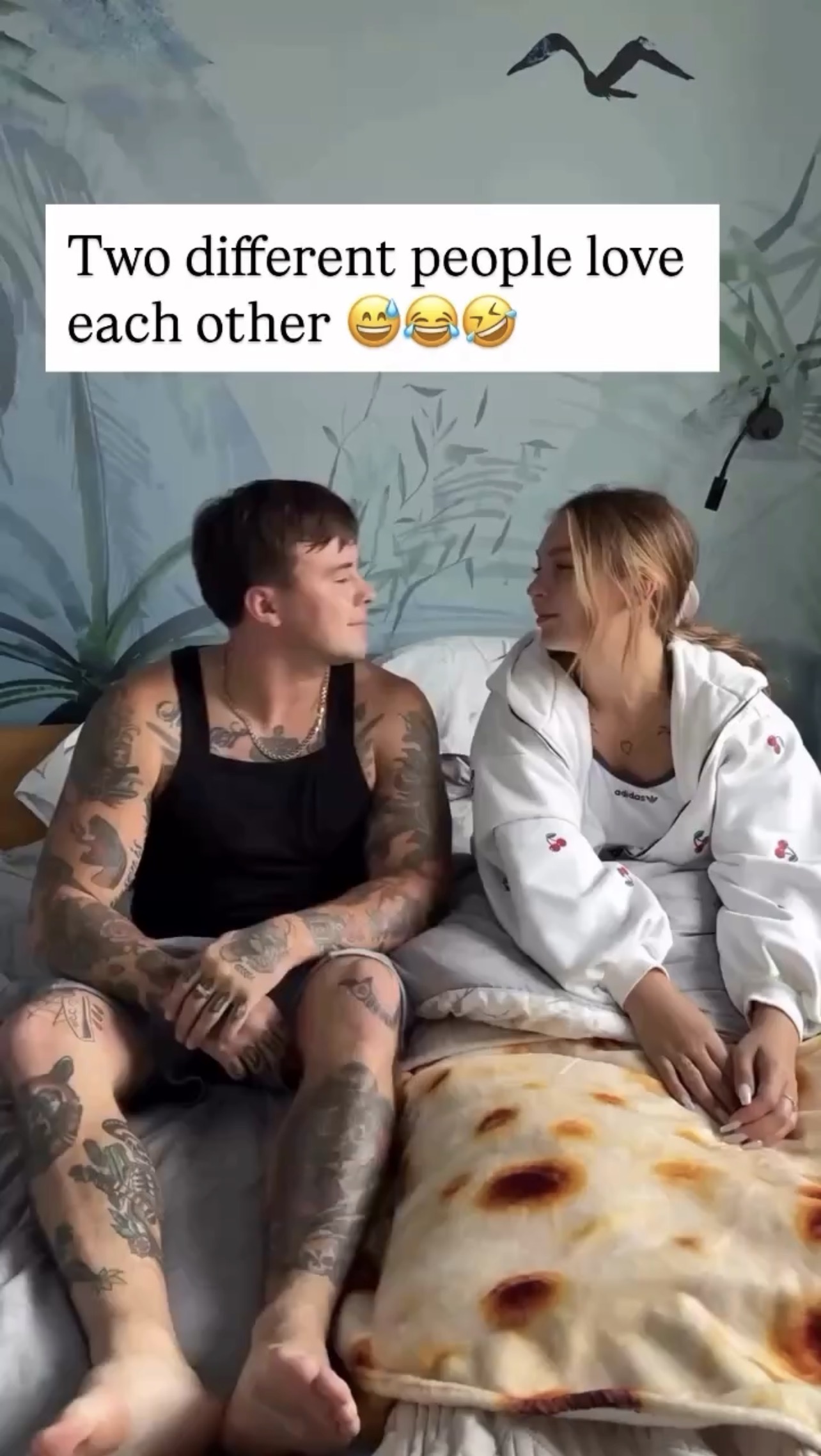 Two different people love each other