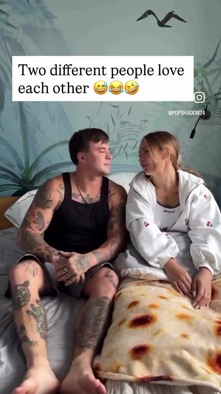 Two different people love each other
